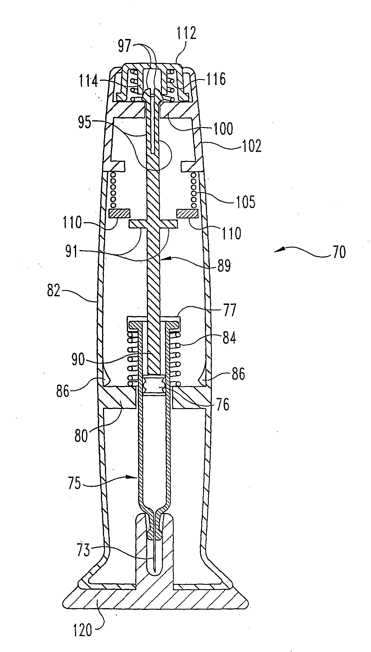 Apparatus And Method For Injecting A Pharmaceutical