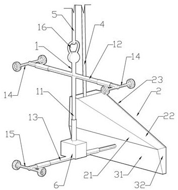 One-sided plastering unit for tight spaces