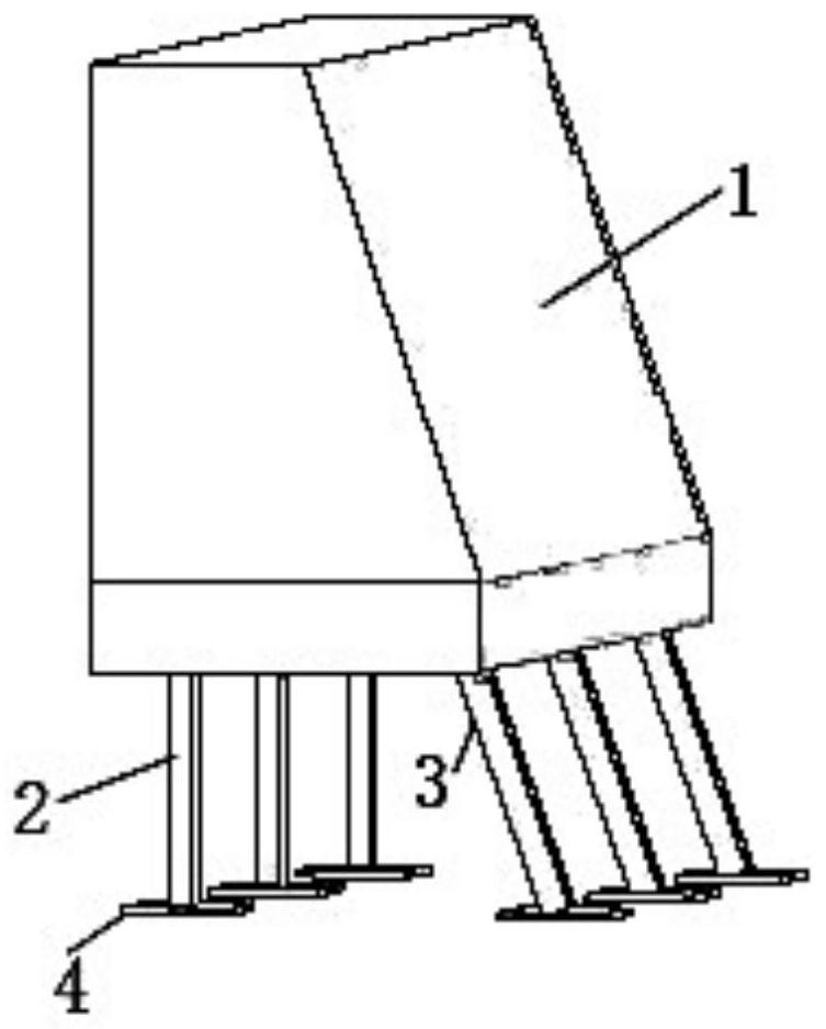 A prefabricated box girder bridge and its anti-seismic structure