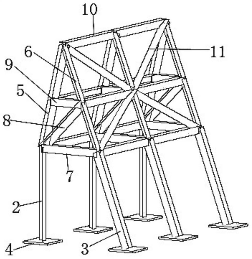 A prefabricated box girder bridge and its anti-seismic structure