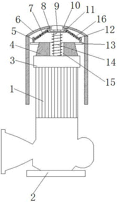 Immersible pump with high anti-pressure capability