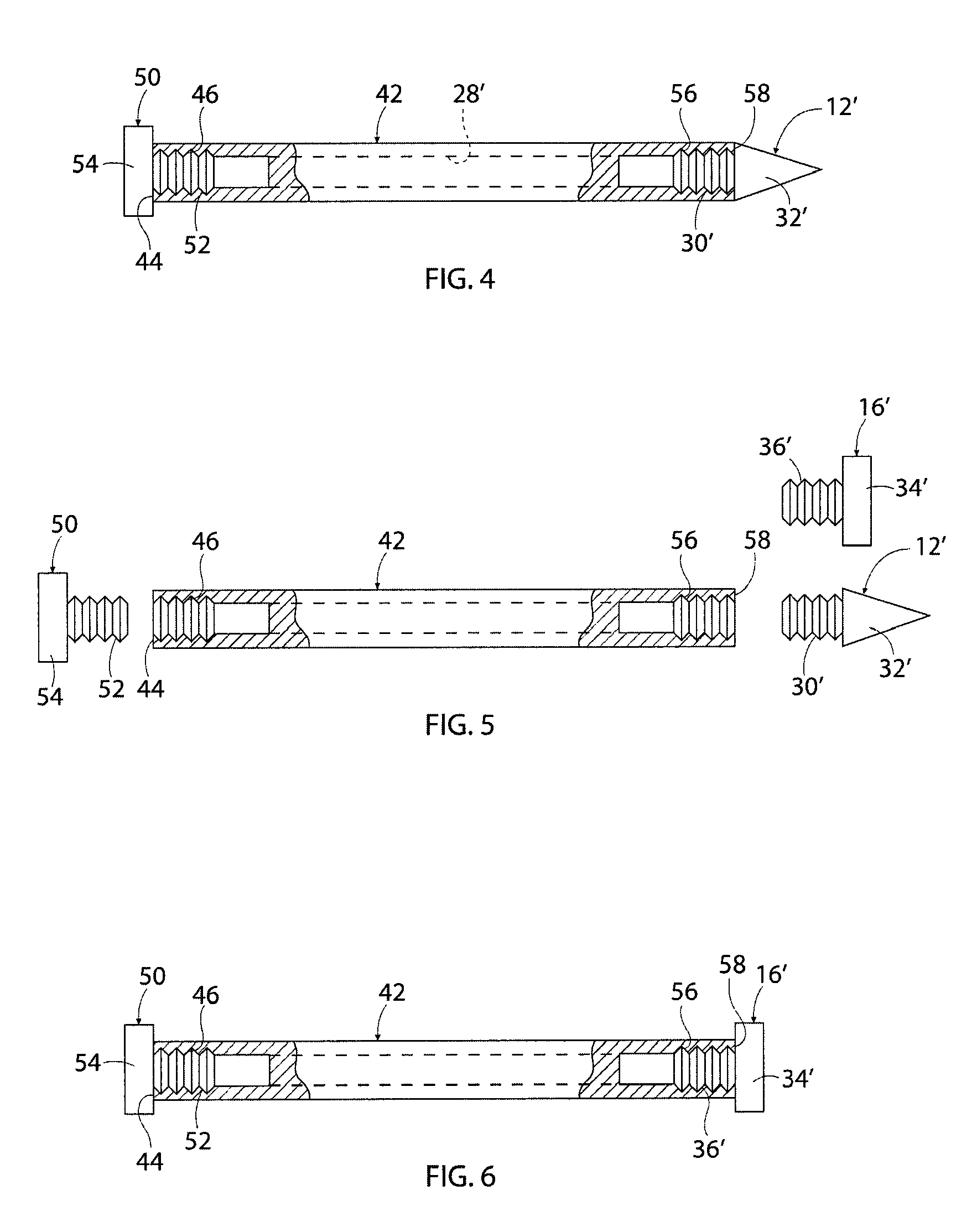 Bone bolt assembly for attaching supporting implants to bones, for holding multiple bones in relative positions, and for holding together fractured bone fragments