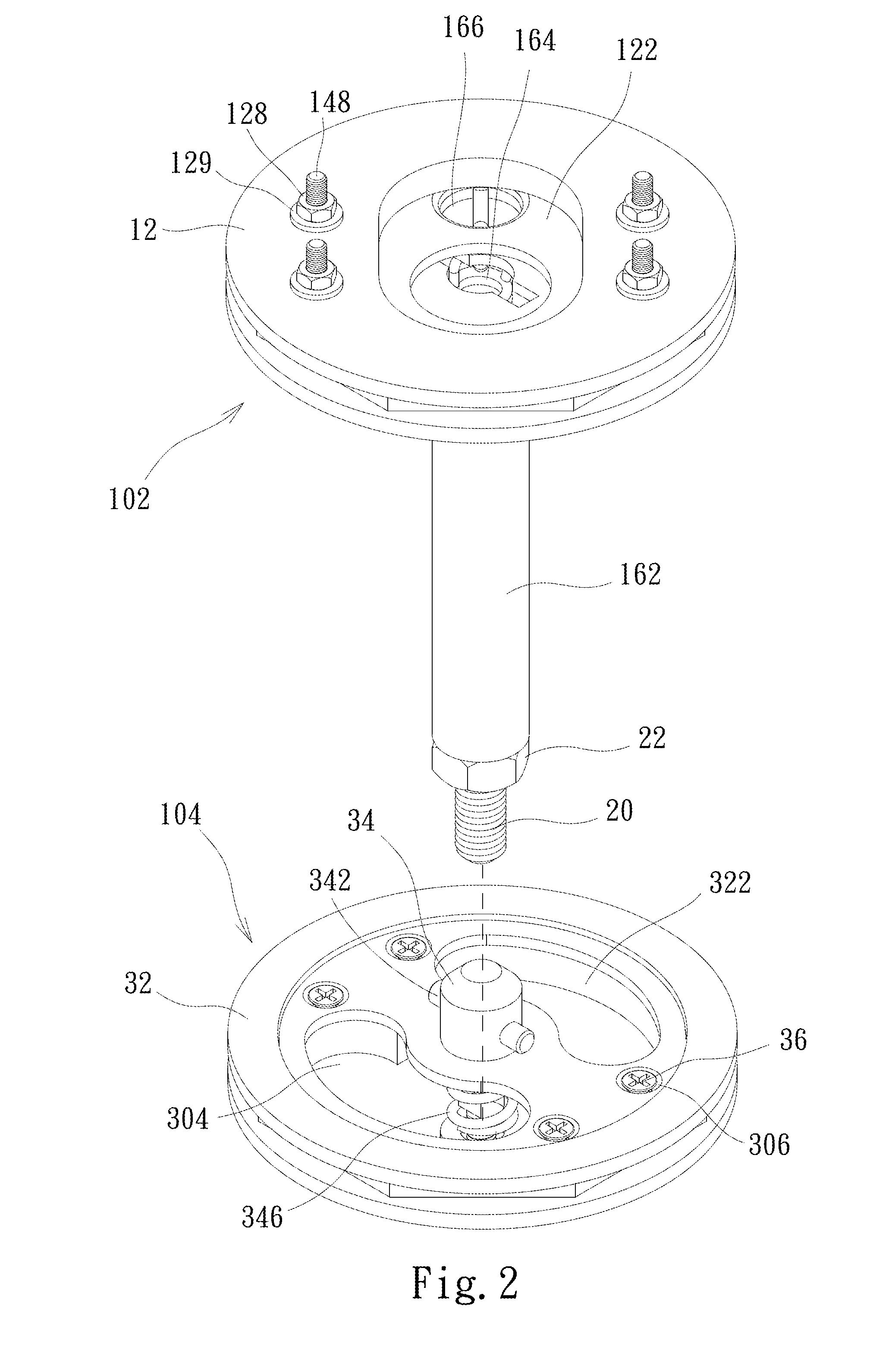 Flexible pivotal device for mannequin joint