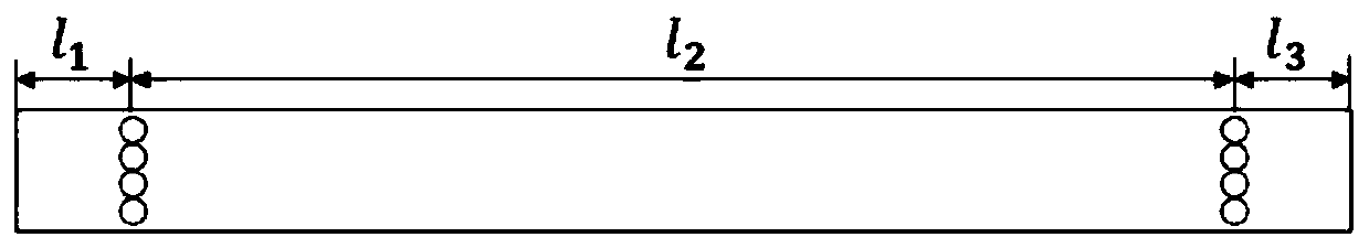 Ultrasonic suspension transmission distance compensating method based on excitation phase position