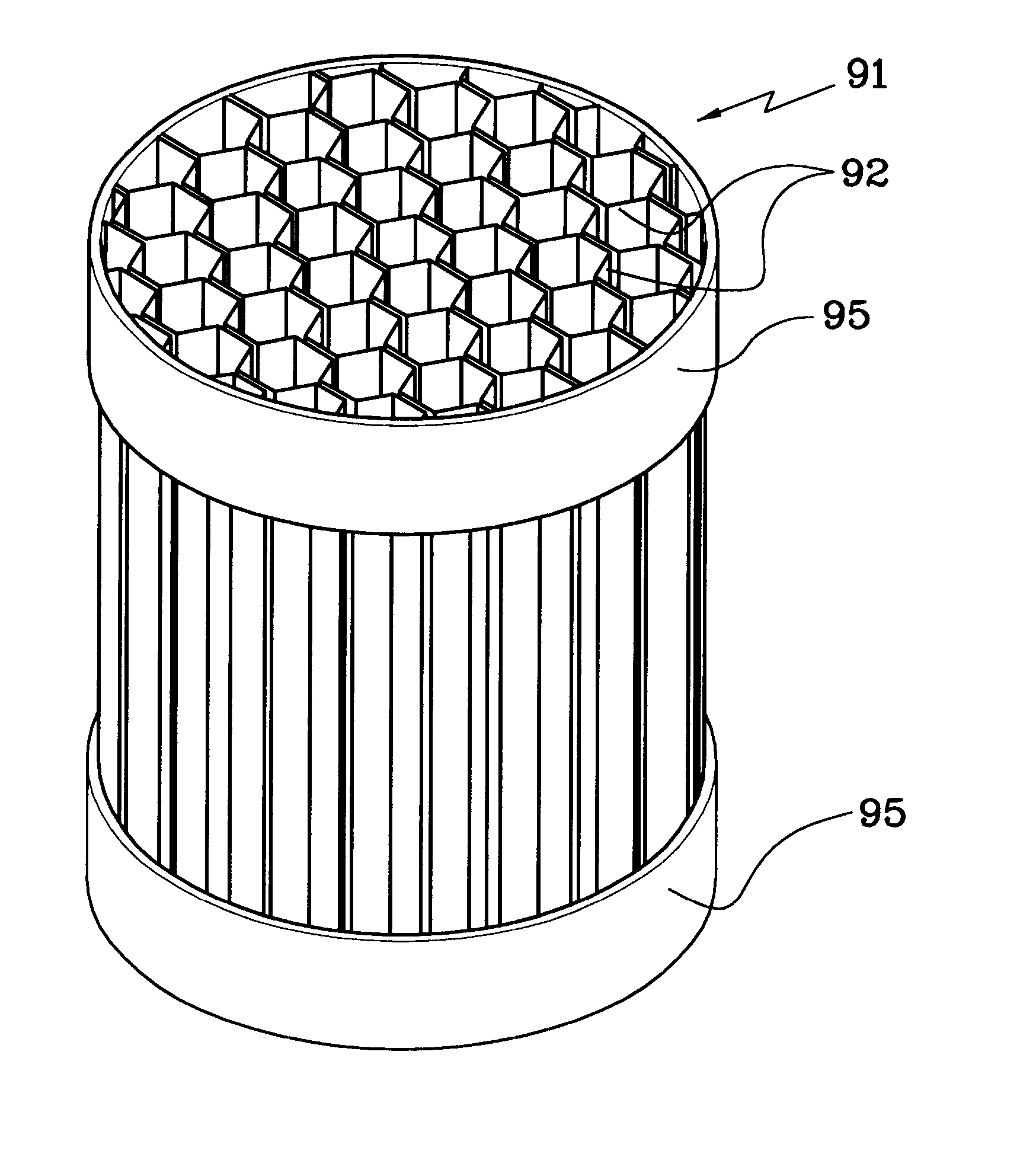 Vapor-liquid contactor, cryogenic air separation unit and method of gas separation