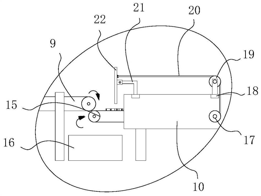 Full-automatic square bubble production line