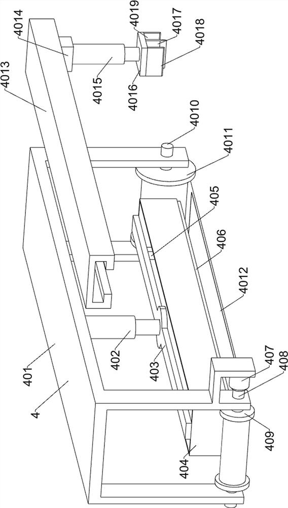 Extending and bending type silica gel makeup cotton production device