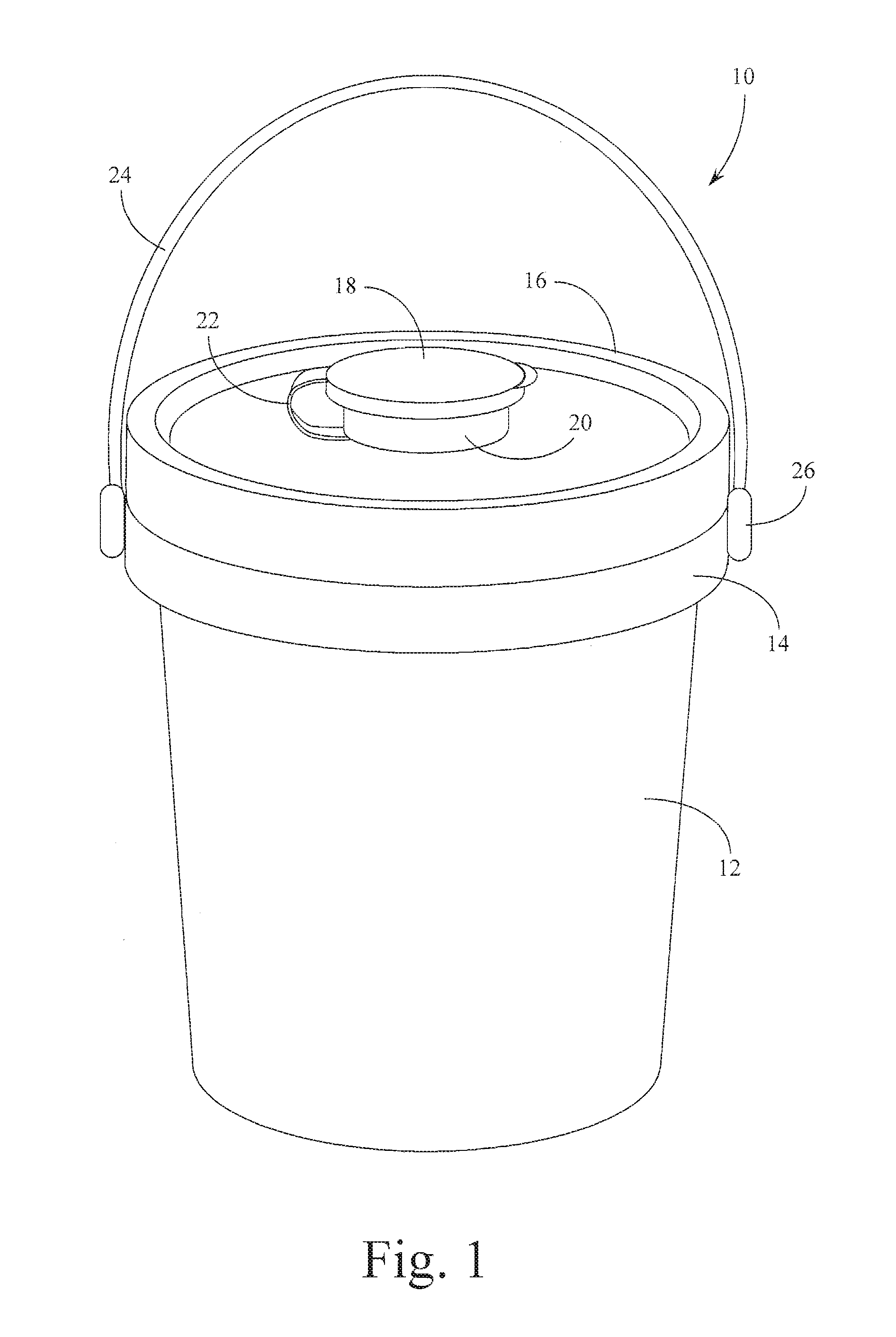 Portable High Capacity Canister Anti-Microbial Towelette Dispenser