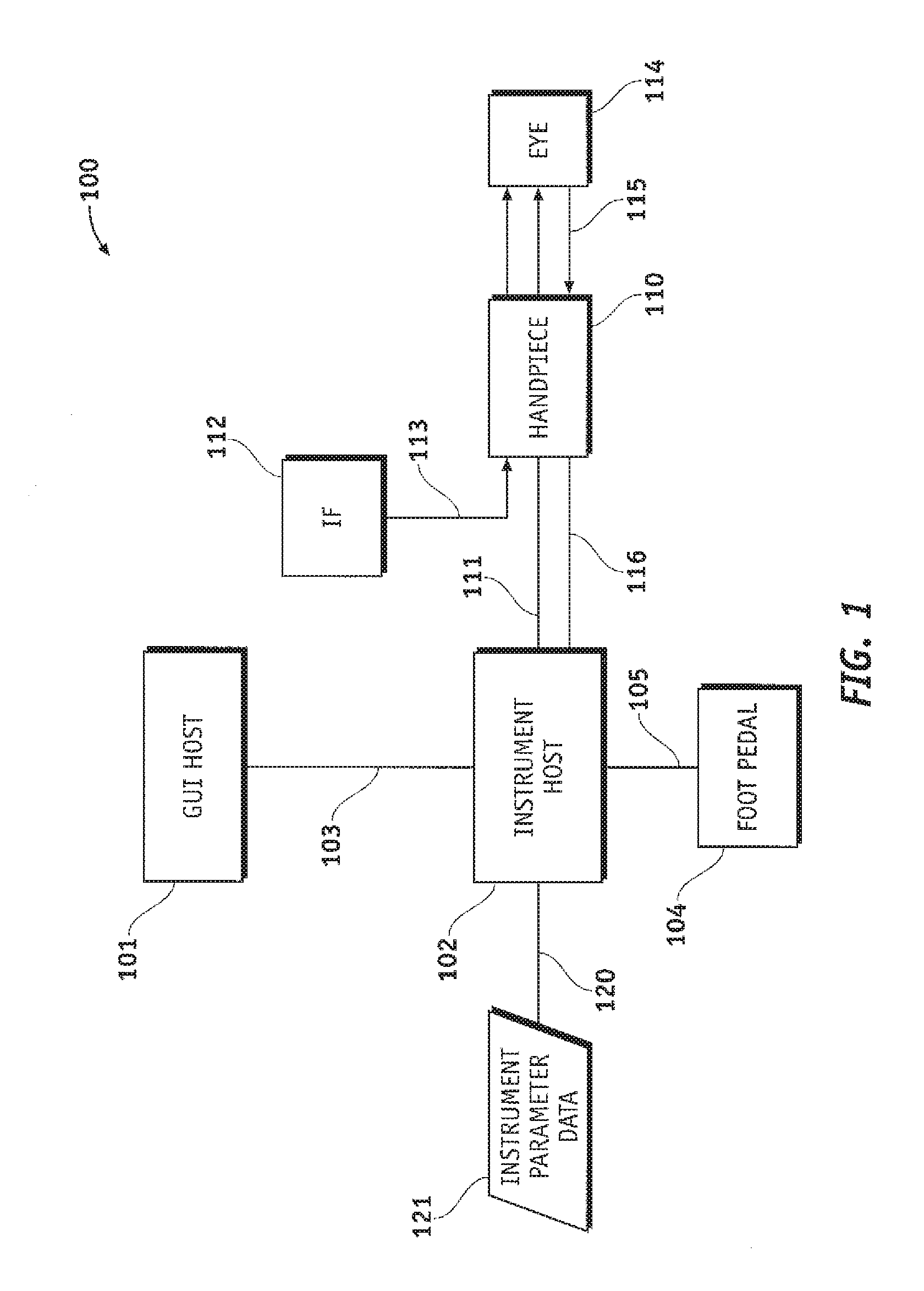 Automatically pulsing different aspiration levels to an ocular probe