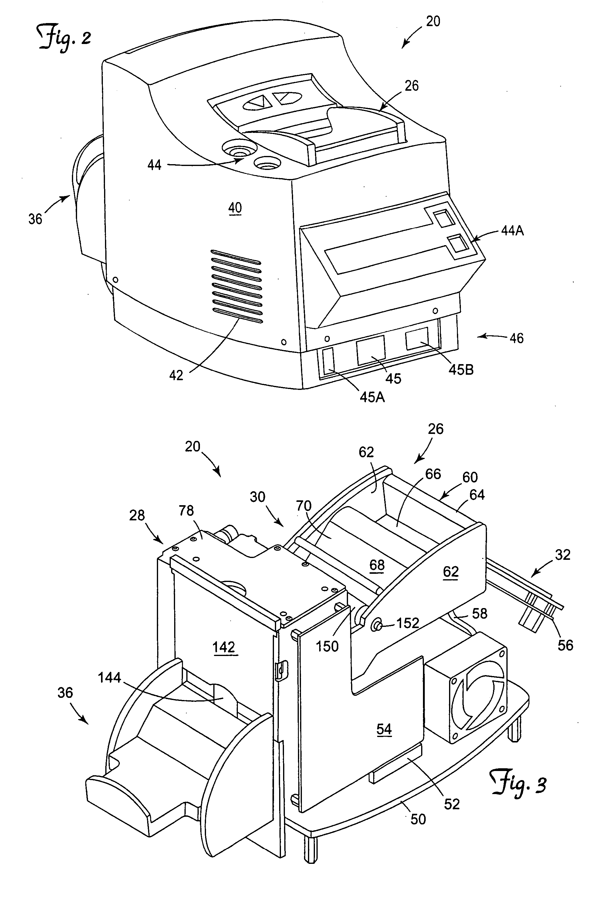 Playing card shuffler with differential hand count capability