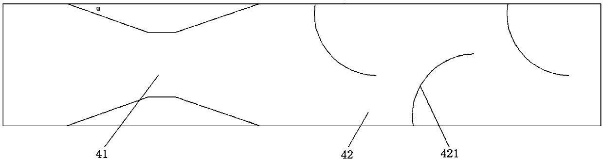 Hospital waste gas treatment device and method