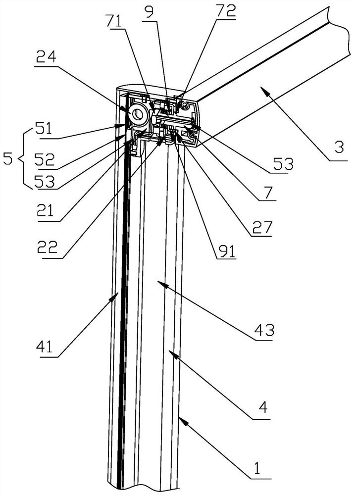 Sliding power supply mechanism and lamp with same