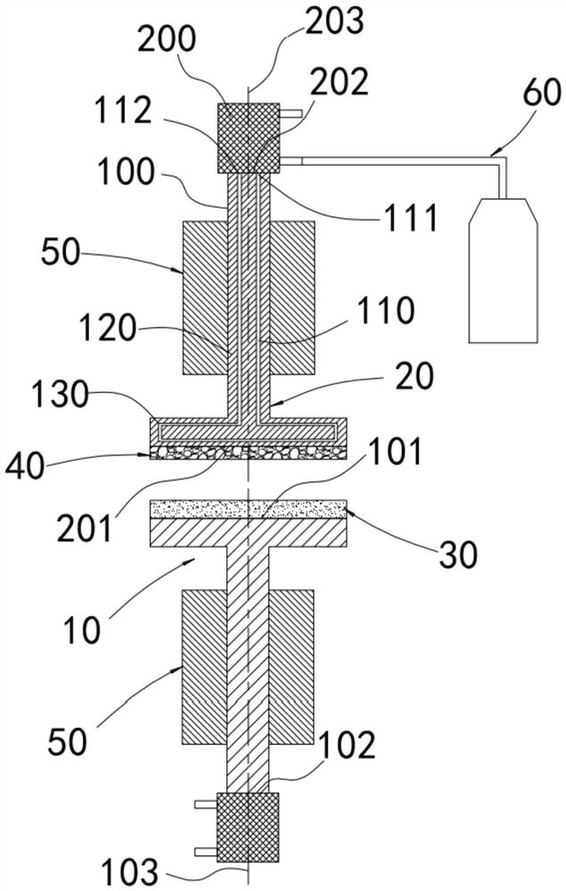 Surface treatment device and workpiece surface treatment method