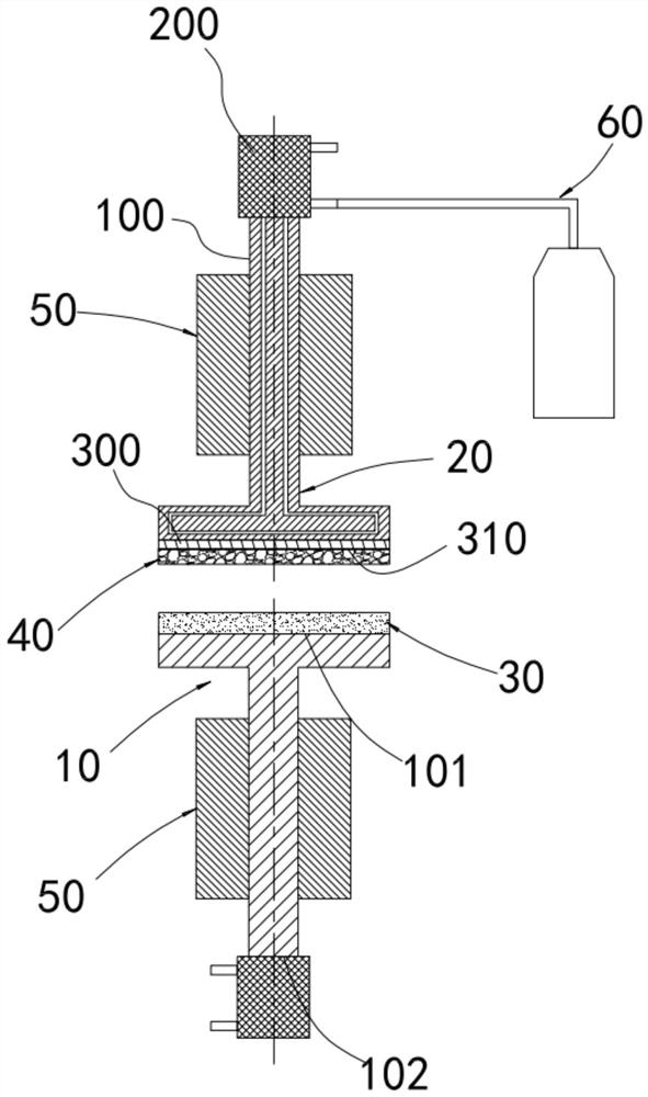 Surface treatment device and workpiece surface treatment method