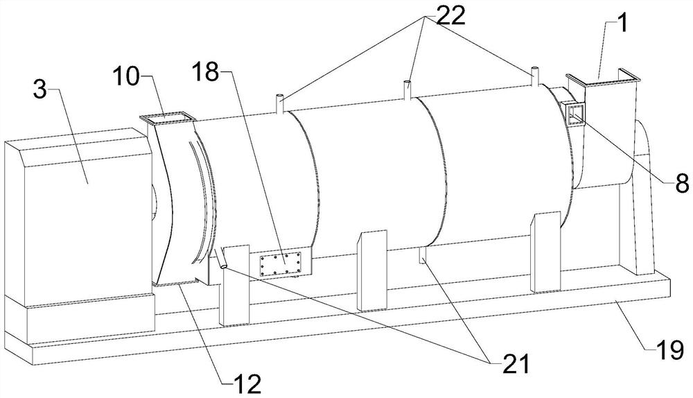 Dry stirring mill and operation method thereof