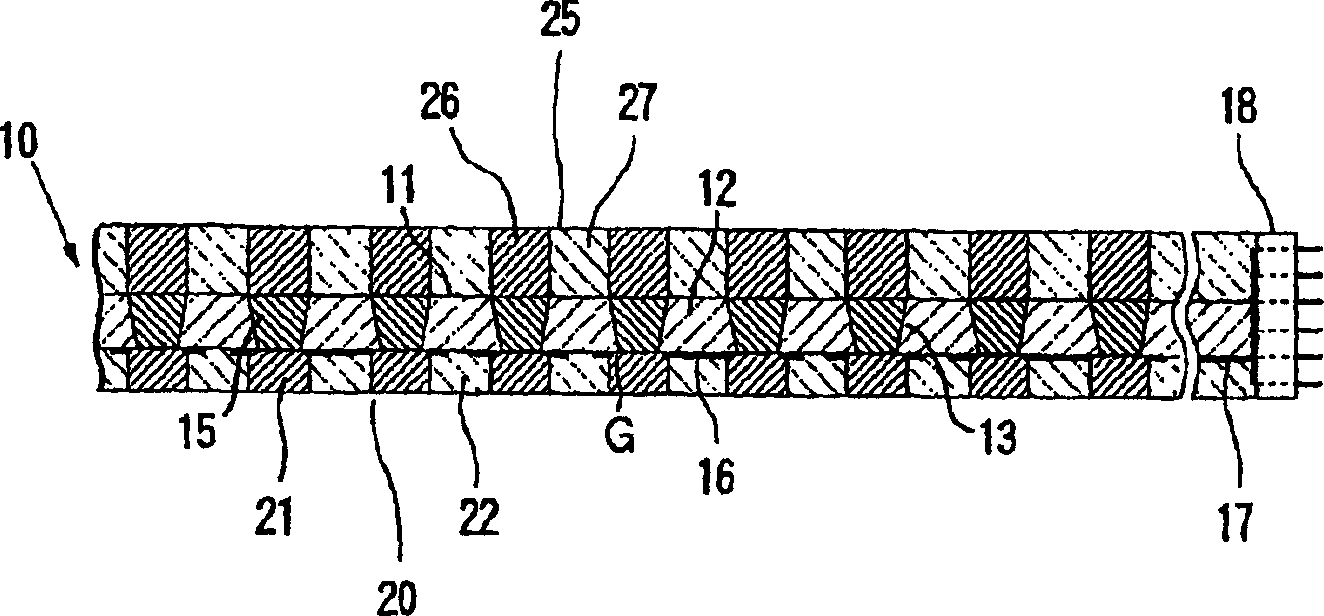 Electric resistance measuring connector and measuring device and measuring method for circuit board electric resistance