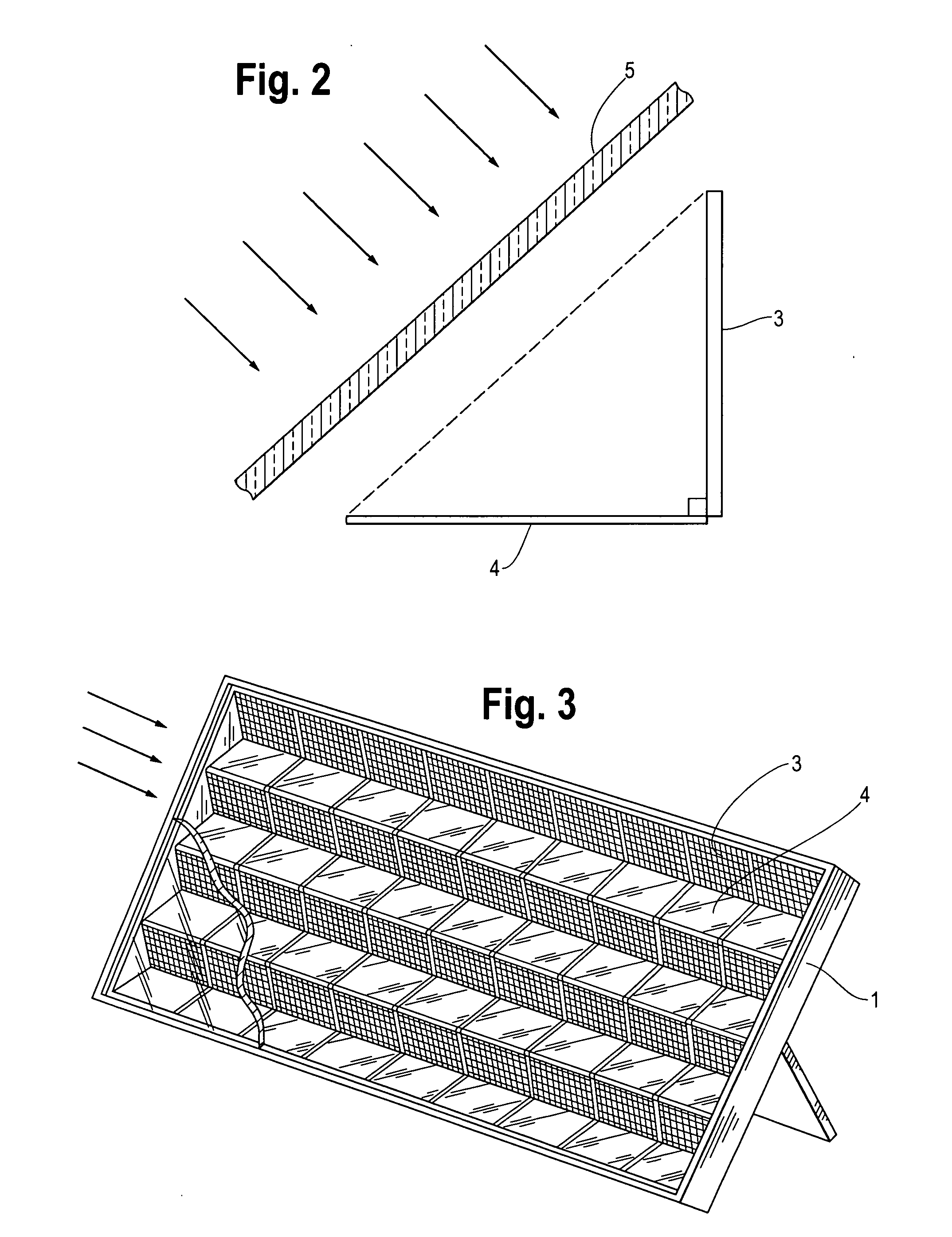 Method and apparatus for arranging a solar cell and reflector