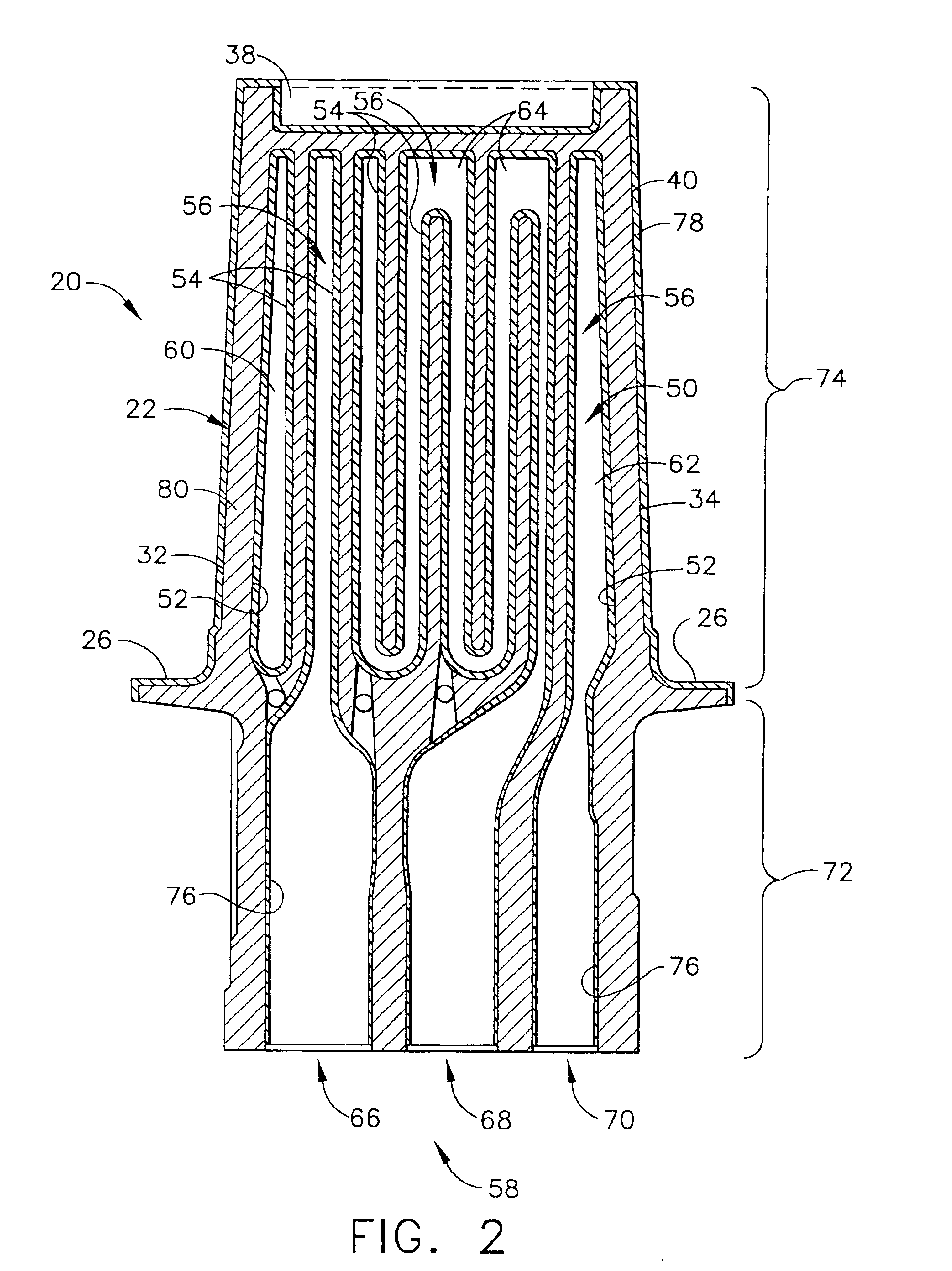 Aluminide coating of turbine engine component