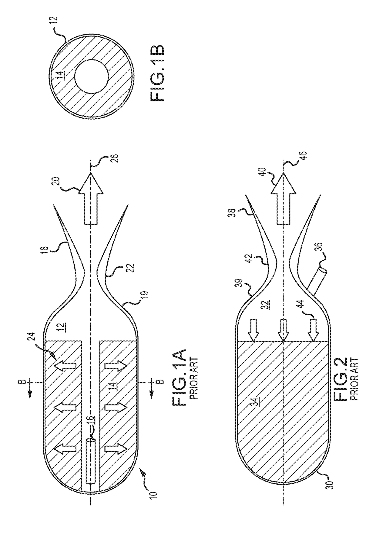 Electrically operated propellant for solid rocket motor thrust management