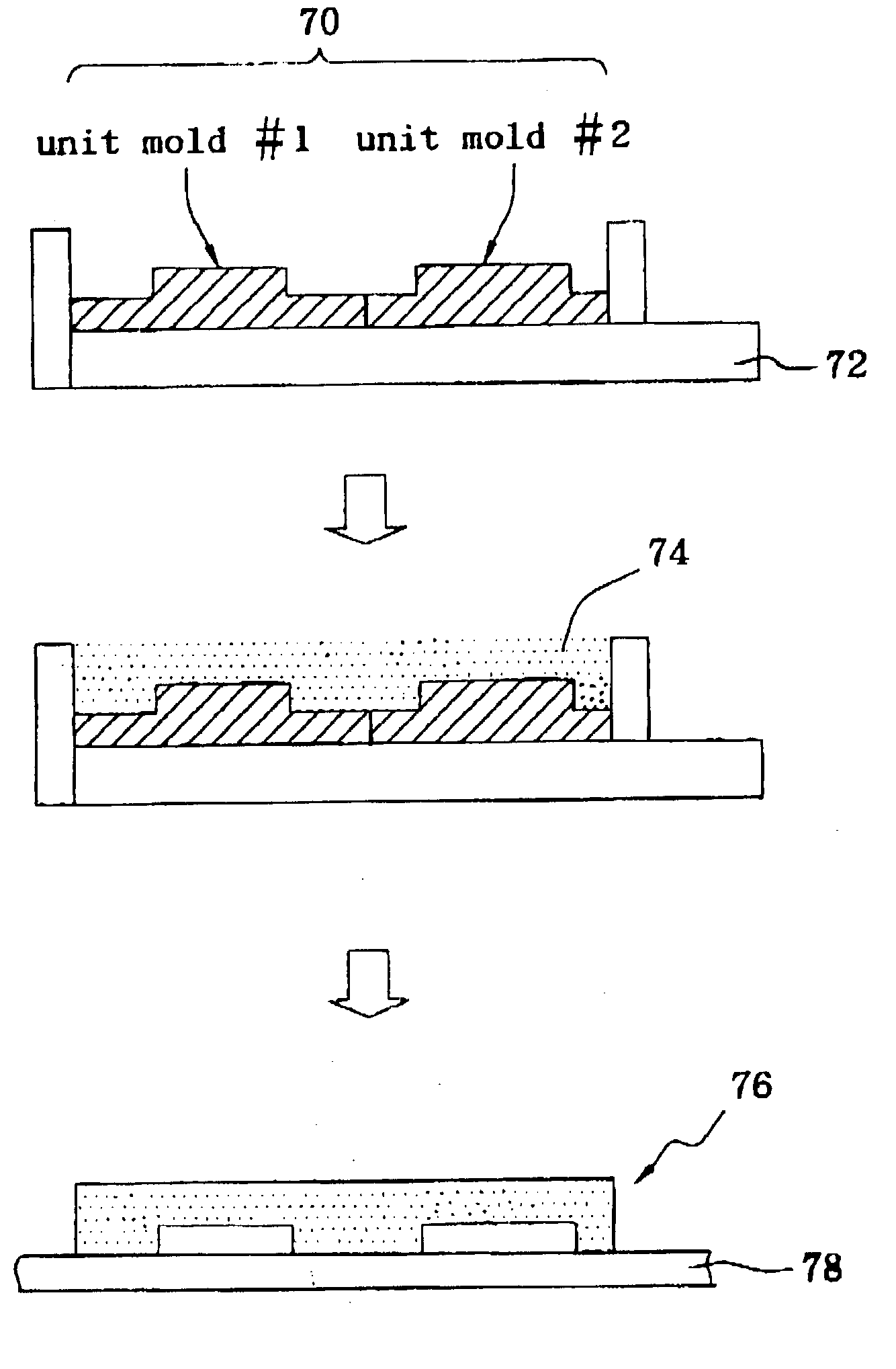 Method for manufacturing a polymer chip and an integrated mold for the same