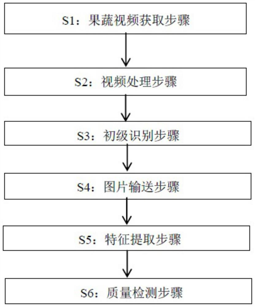 Automatic fruit and vegetable inspection method and system, electronic equipment and computer readable medium