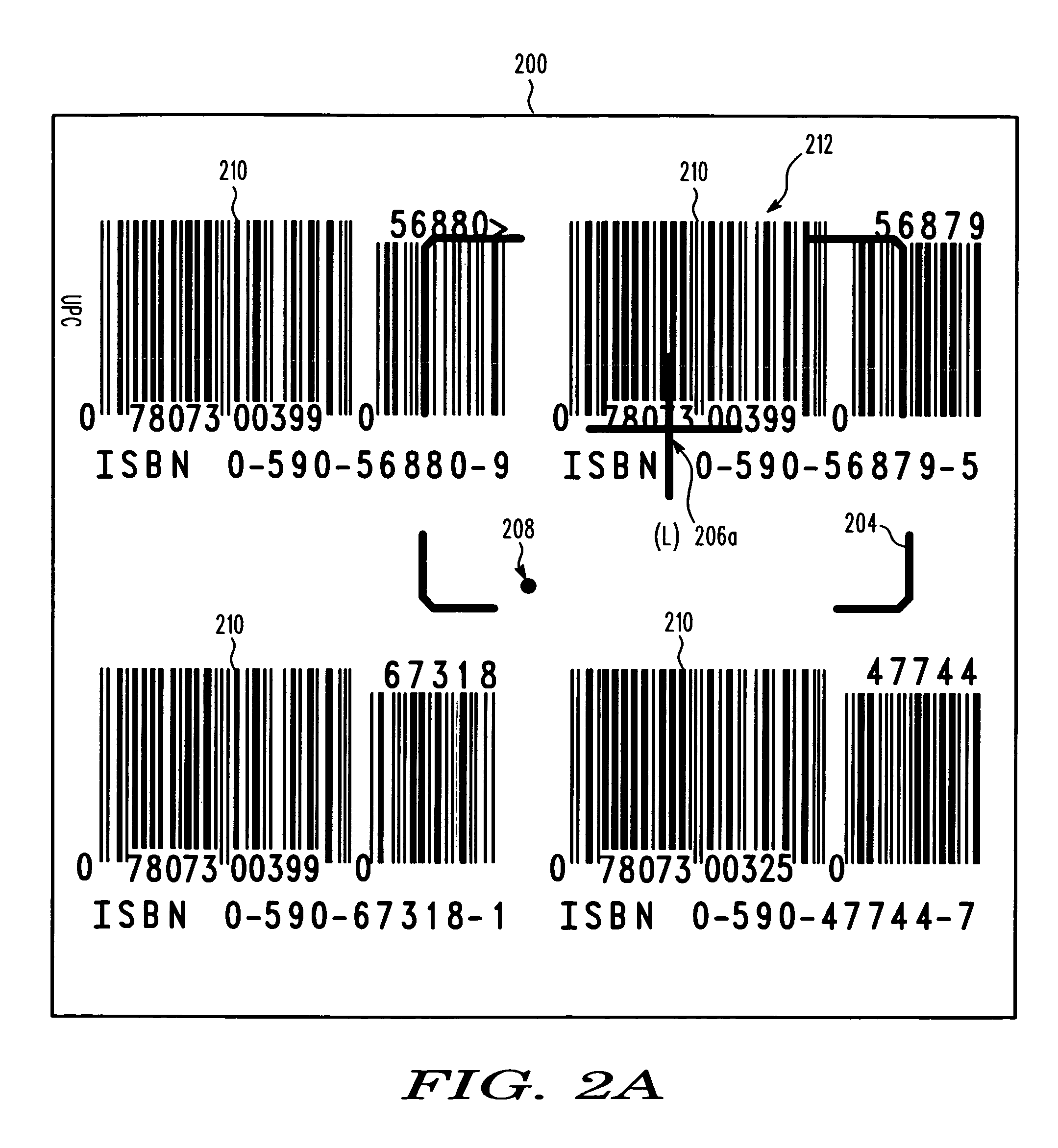 Imaging reader and method with enhanced aiming pattern detection