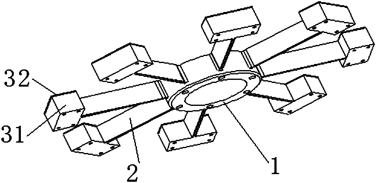 Multi-degree-of-freedom cantilever beam type broadband vibration absorber