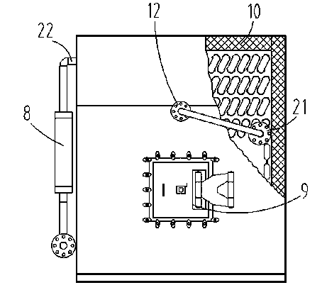 Gradual vapouration type high-energy-efficiency direct-flow steam injection boiler and method