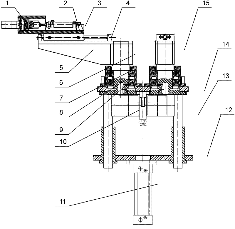 Manipulators used in the production of refrigerant tanks