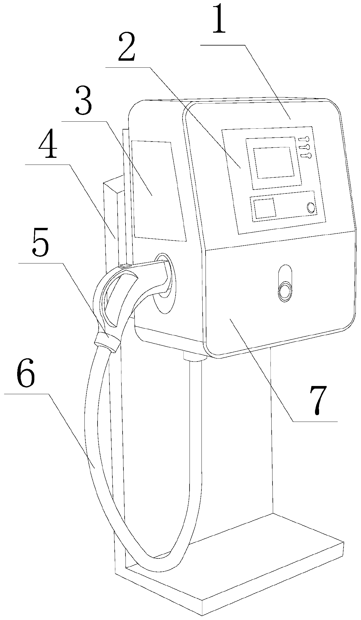 Intelligent management system for electric vehicle charging pile phased battery pack switching