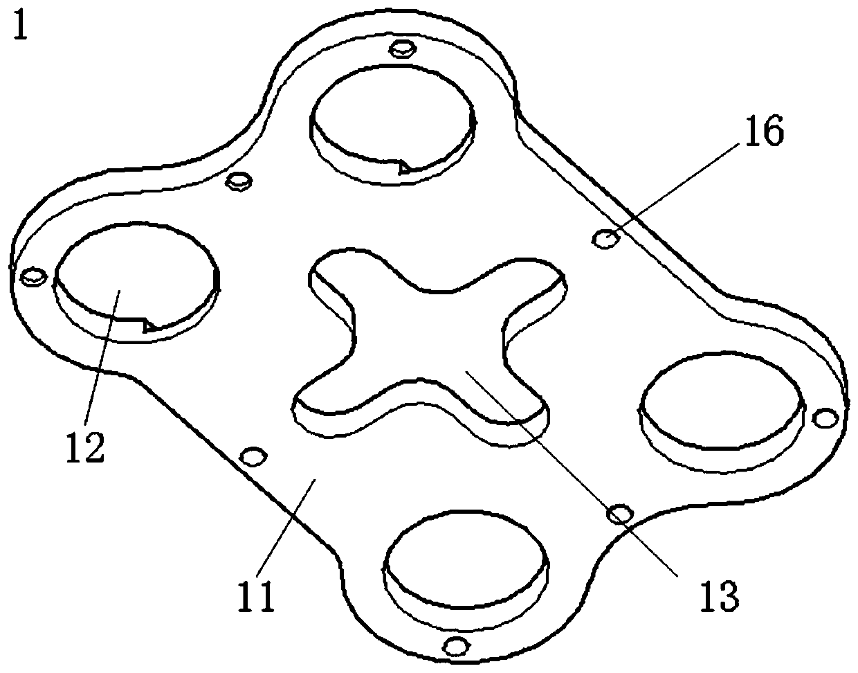 Cervical biological composite steel plate