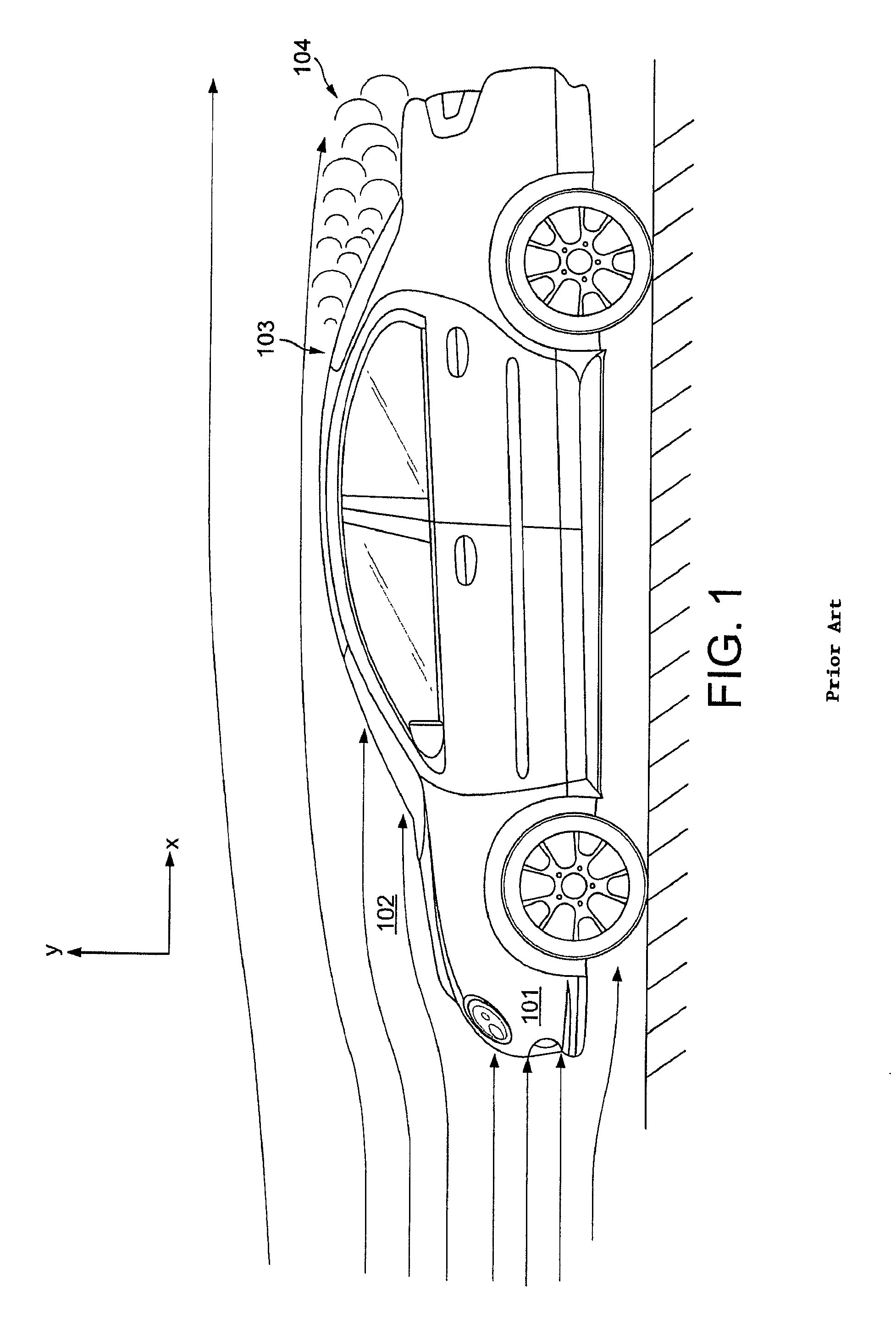 Devices for controlling the downforce generated by a vehicle