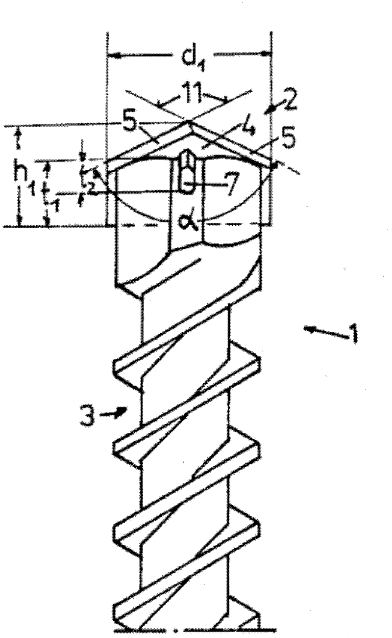 Deep-hole drill bit