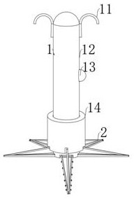 Anodizing hanger for aluminum profile