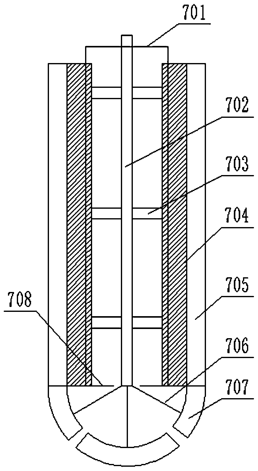 Test tube cleaning device