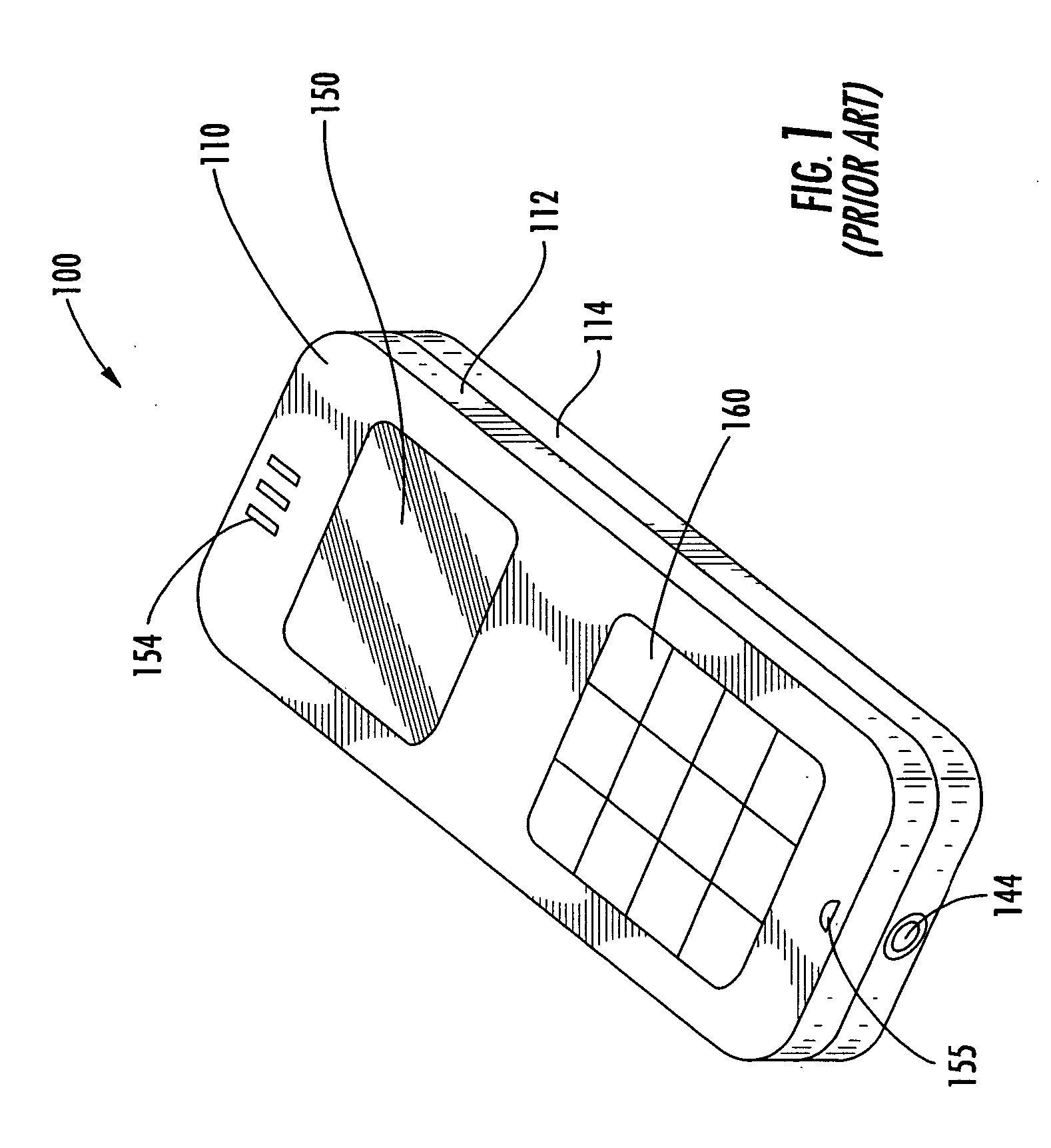 Mobile station body comprised of stacked elements