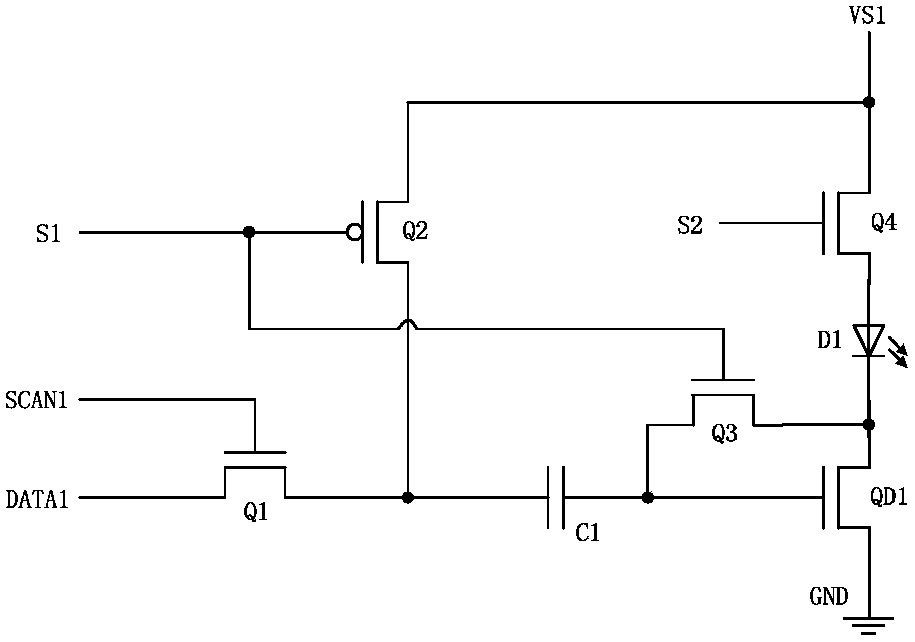 Pixel drive circuit and method, pixel array substrate and display panel