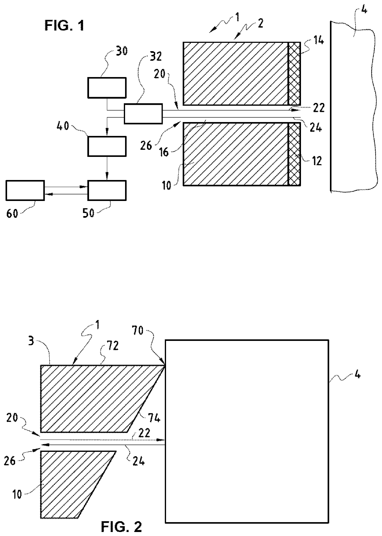 Tool device and method for measuring a condition of a machining tool