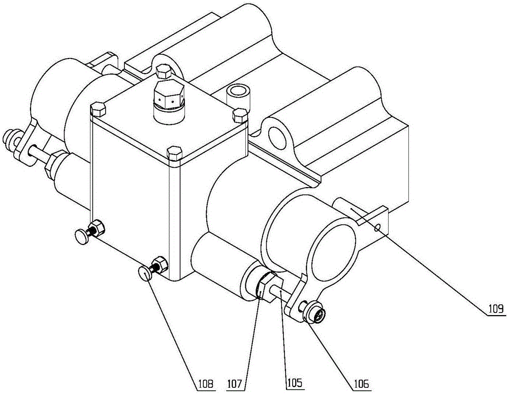 Drum type brake with automatic and continuous adjustable gap