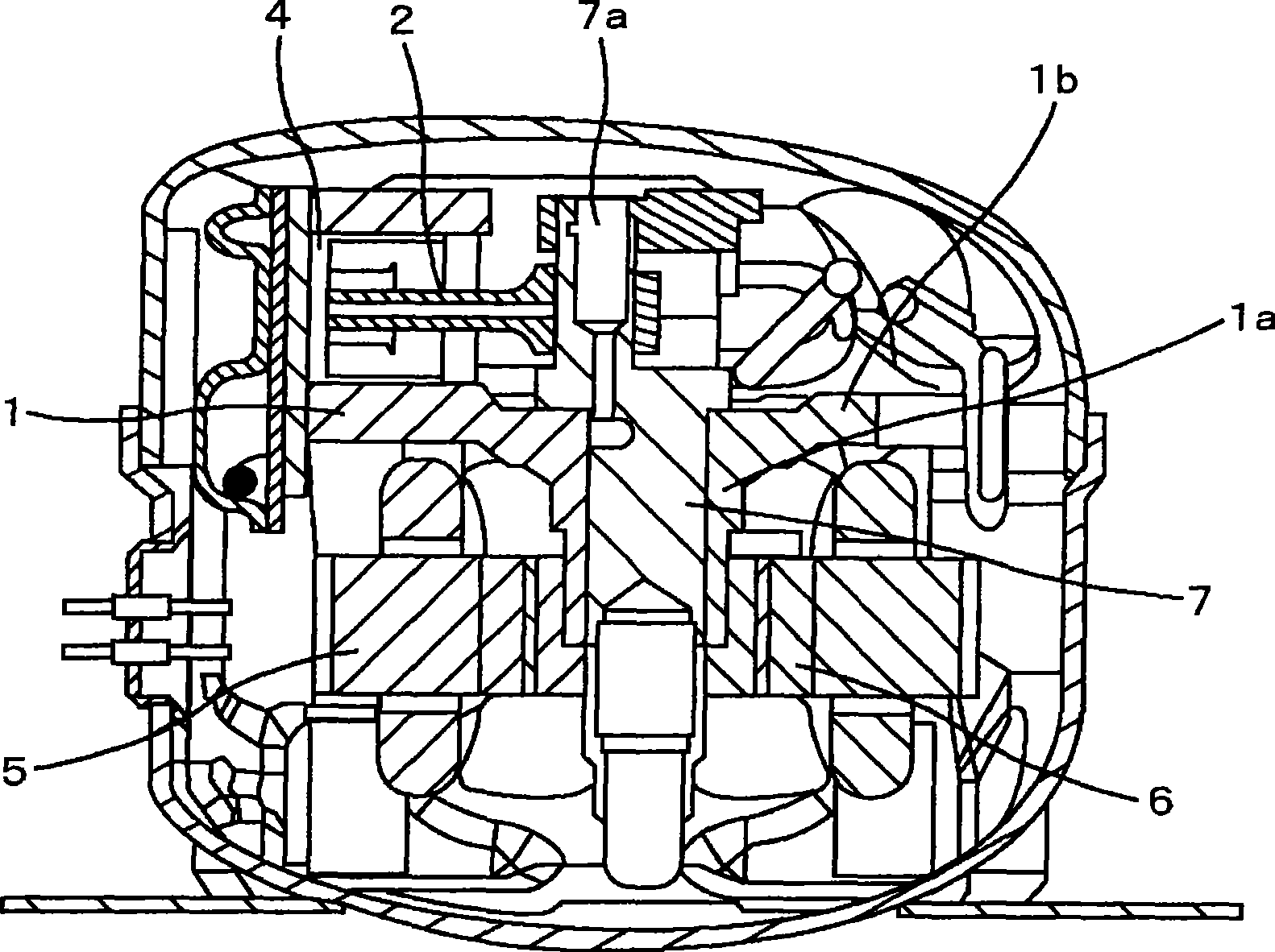 Closed type compressor