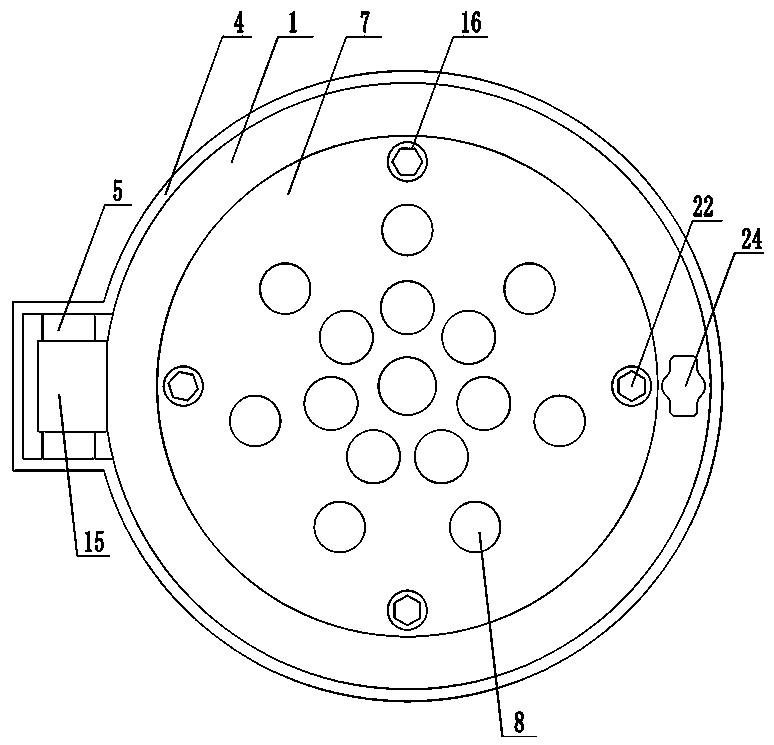 Sewer manhole cover with filtering and overflow protection functions