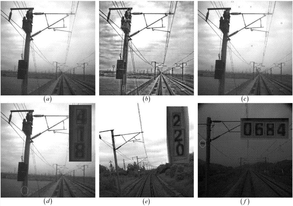 Railway scene text localization method based on combination of maximum stable extreme value region and stroke width