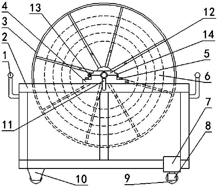 Mobile wire coil