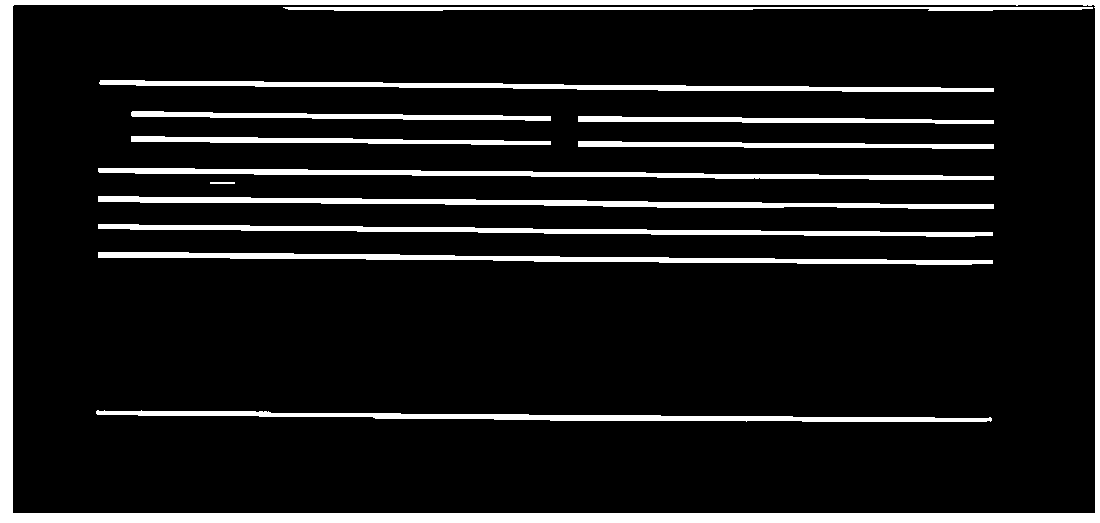 An image normalization method and device based on table characteristics