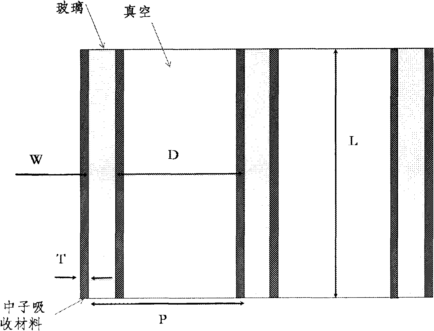 Thermal neutron detector and manufacturing method thereof