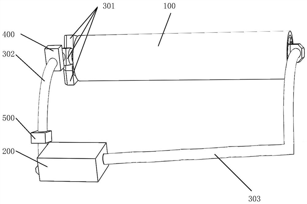 Electric power line safety early warning method based on thermal circuit model