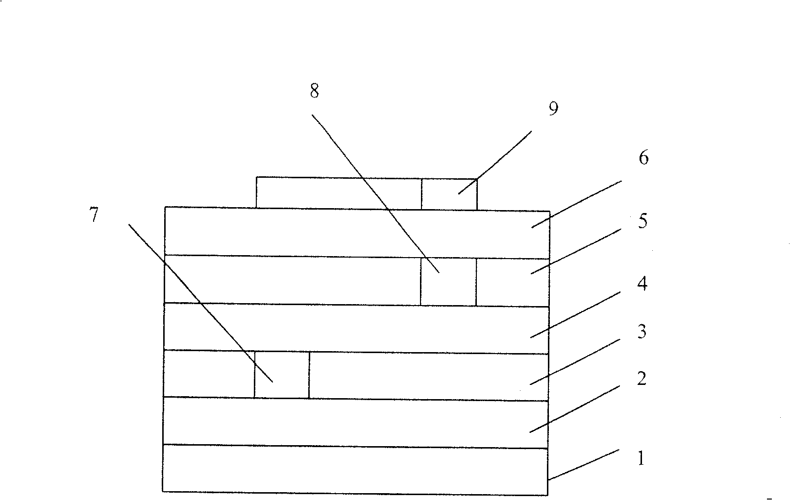 Waveguide optical switch and making method thereof