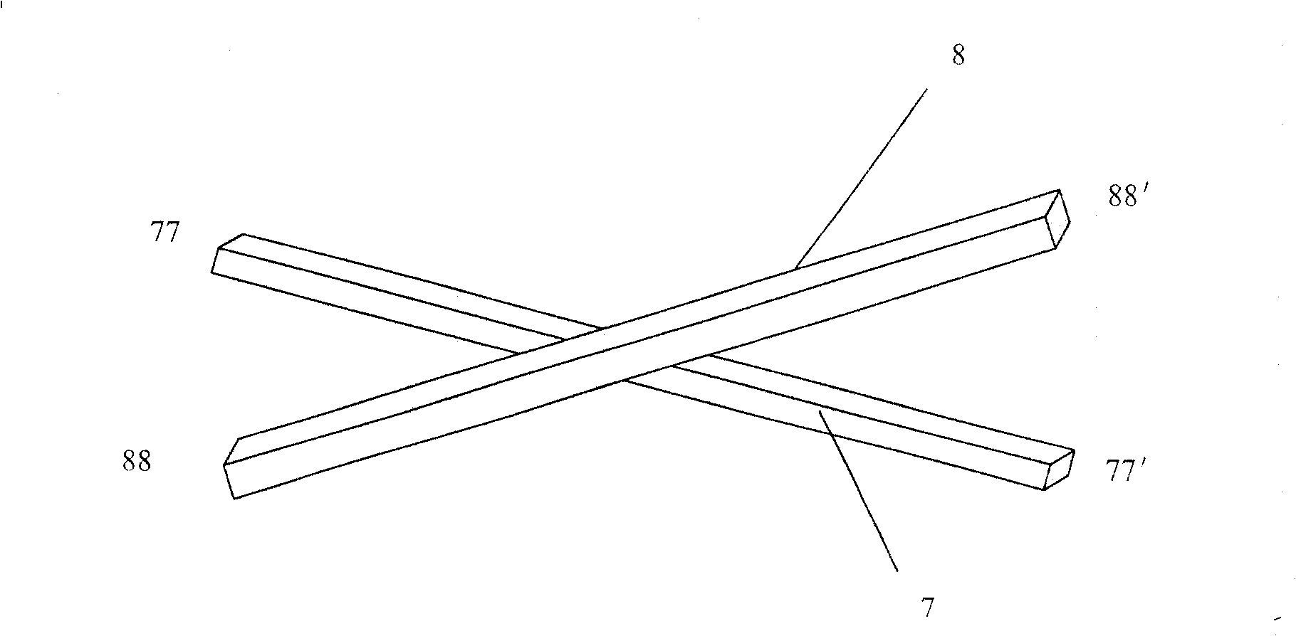 Waveguide optical switch and making method thereof