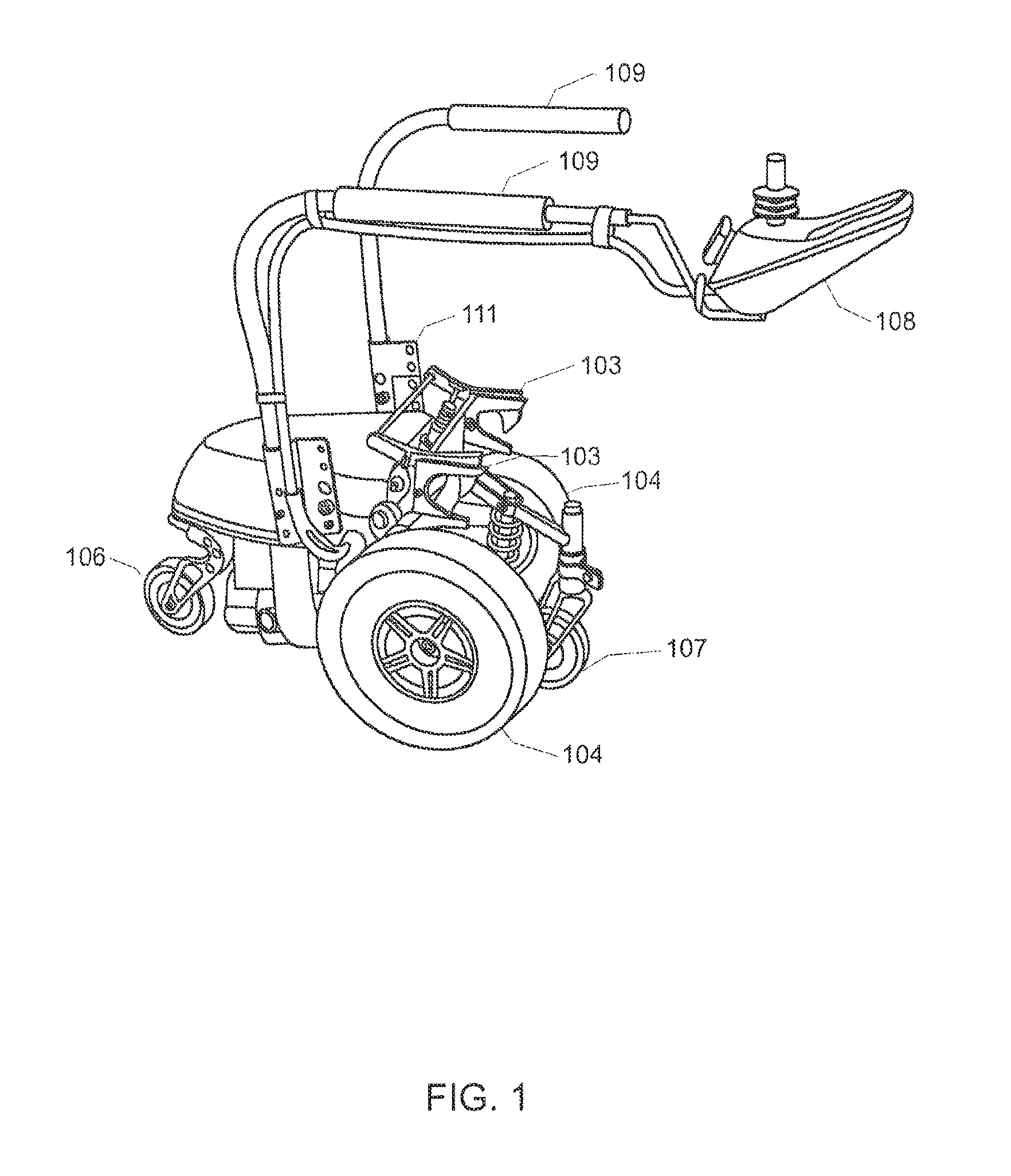 Power add-on device for manual wheelchair