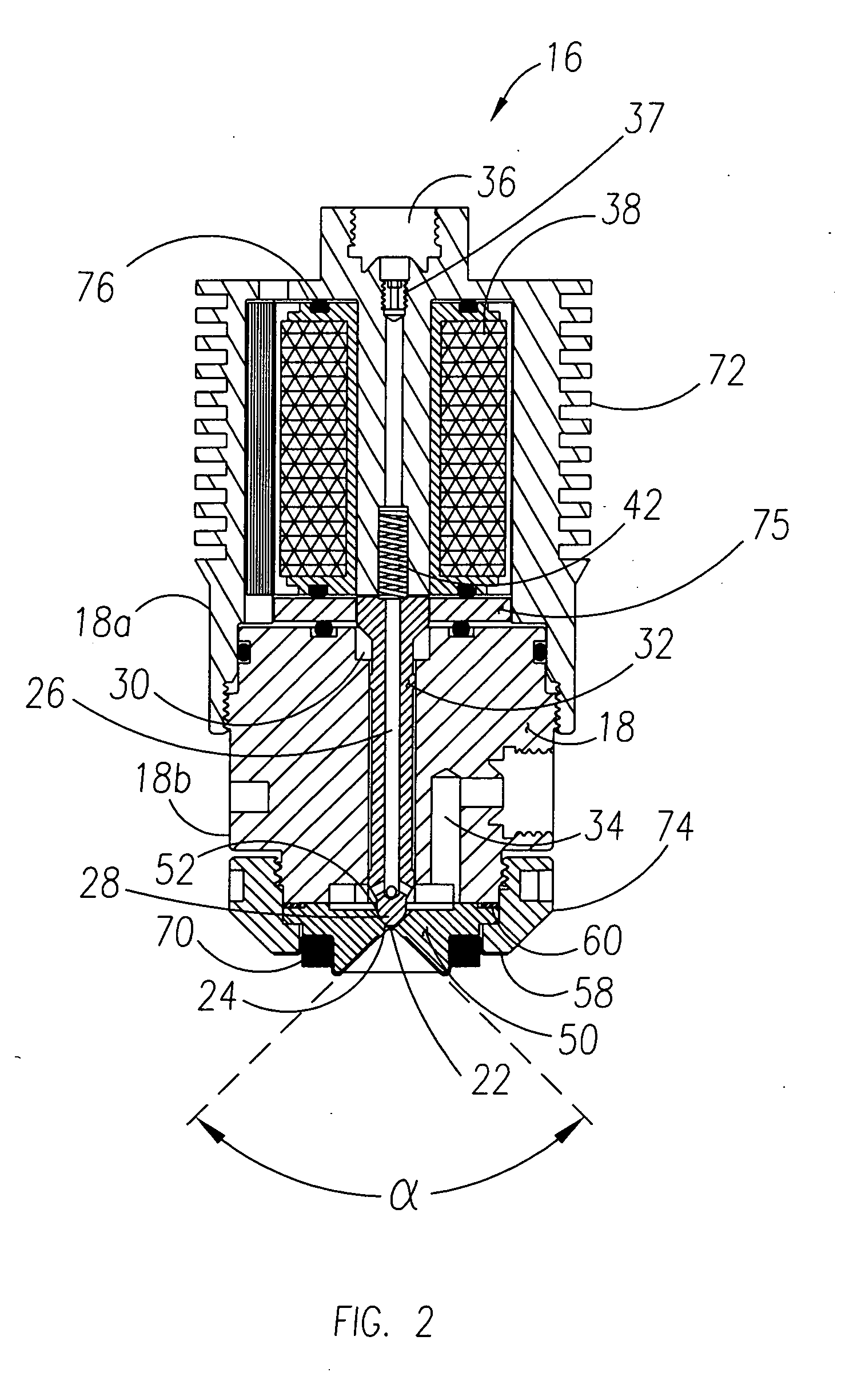 Methods and apparatus for injecting atomized fluid